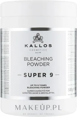 Порошок для осветления волос Kallos Cosmetics Up To 9 Tones Bleaching Powder, до 9 тонов, для салонов и дома