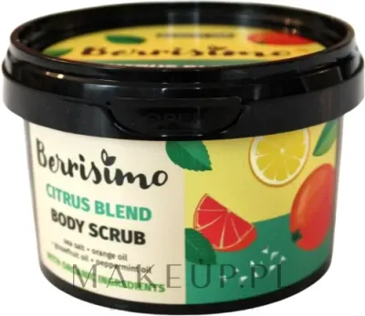 Пилинг для тела Beauty Jar Berrisimo Citrus Blend Body Scrub с цитрусовыми маслами, 400 г