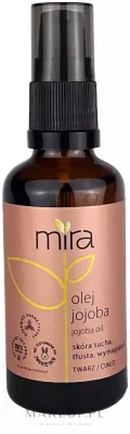 Масло жожоба нерафинированное Mira однокомпонентное натуральное 50 мл