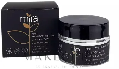Крем для лица Mira с улиточным муцином мужской 50 г