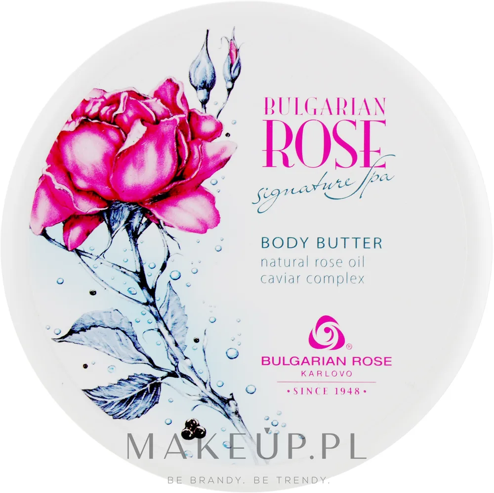 Баттер для тела Bulgarian Rose Signature Spa Body Butter с розовым маслом и розовой водой, 240 мл