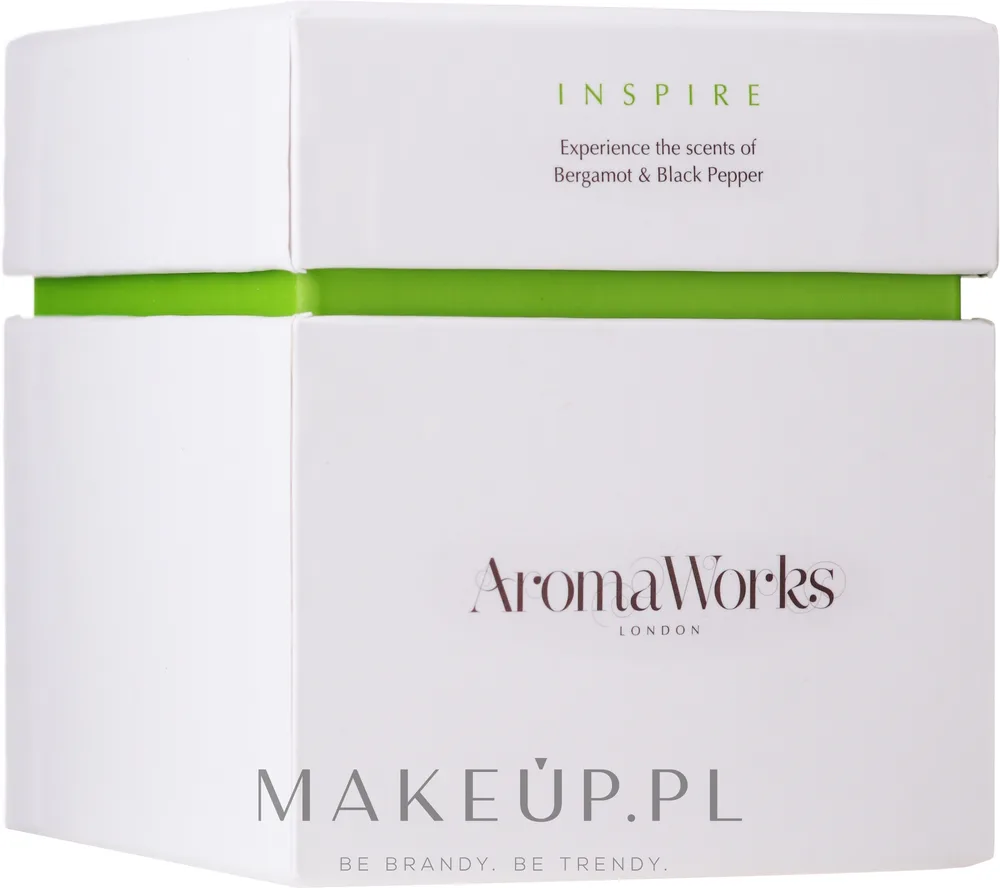 Ароматическая свеча AromaWorks Inspire, 220 г