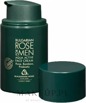 Крем для лица Bulgarian Rose For Men Aqua Active увлажняющий для мужчин 50 мл