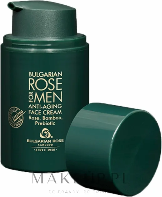 Крем для лица Bulgarian Rose For Men с витаминами A и E для зрелой кожи 50 мл