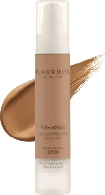 Тонирующее средство Pure White Cosmetics VelvetSkin Instant Firming Skin Tint SPF 20, 50 мл, оттенок Medium