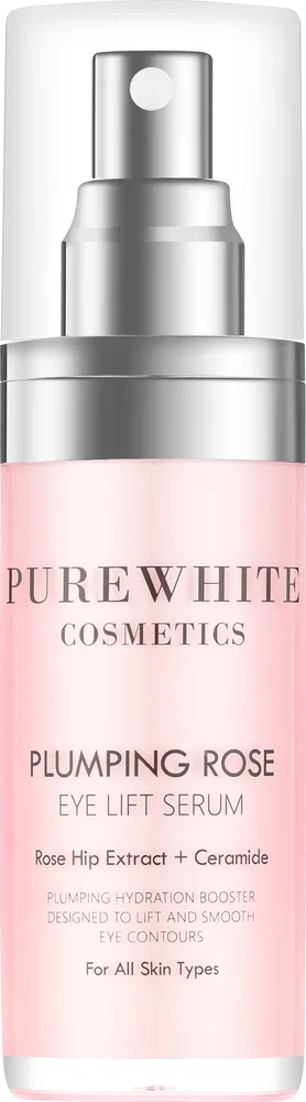 Сыворотка для области вокруг глаз Pure White Cosmetics Revitalizing с розовой водой алоэ и маслом граната для зрелой кожи 30 мл
