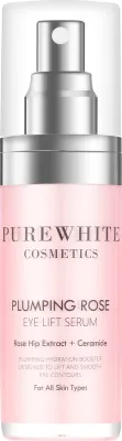Сыворотка для области вокруг глаз Pure White Cosmetics Revitalizing с розовой водой алоэ и маслом граната для зрелой кожи 30 мл