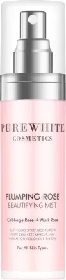 Мист-эссенция для лица Pure White Cosmetics Plumping Rose Beautifying Mist увлажняющая, розовая, 50 мл