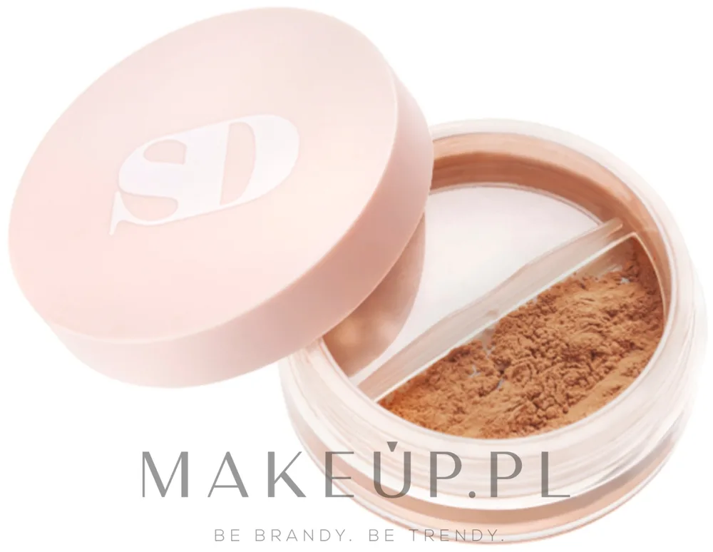 Рассыпчатая фиксирующая пудра SkinDivision Set&Go Translucent Setting Powder полупрозрачная, 6 г, оттенок Tinted