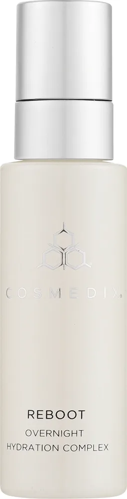 Ночная сыворотка для лица Cosmedix Reboot Overnight Hydration с кокосом алоэ и пептидами увлажняющая 30 мл
