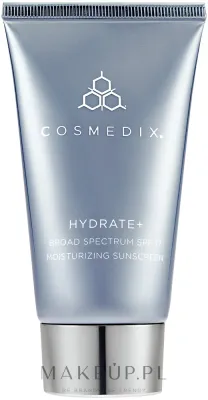 Cosmedix Hydrante+ крем для лица увлажняющий SPF 17, солнцезащитный уход с оксидом цинка и астаксантином, широкий спектр защиты, 60 г