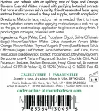 Спрей для лица Mario Badescu Facial Spray with Aloe Sage Orange Blossom с алоэ, шалфеем и цветком апельсина, 118 мл / 236 мл — фото 3