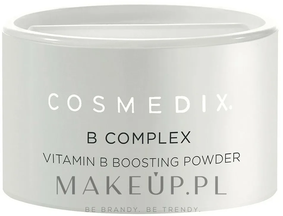 Пудровый бустер для лица Cosmedix B Complex с ниацинамидом биотином и кокосом энергизирующий 6 г