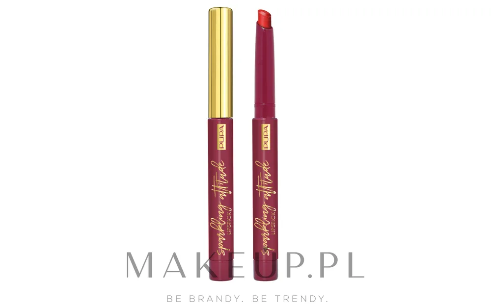 Помада для губ Pupa Sparkling Attitude Matt Effect матовая, оттенок 001 - Precious Cherry