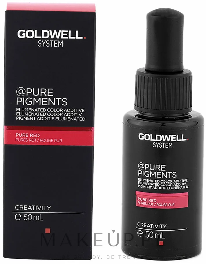 Пигмент для окрашивания волос Goldwell Pure Pigments Elumenated Color Additive для прямого окрашивания, 50 мл, оттенок Pure Red