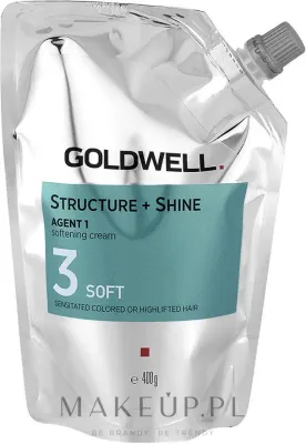 Крем для волос Goldwell Structure + Shine Agent 1 Soft 3 смягчающий, придающий блеск, 400 мл