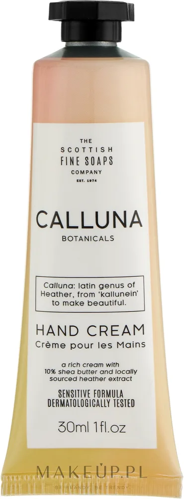 Крем для рук Scottish Fine Soaps Calluna Botanicals с маслом ши и экстрактом вереска 75 мл
