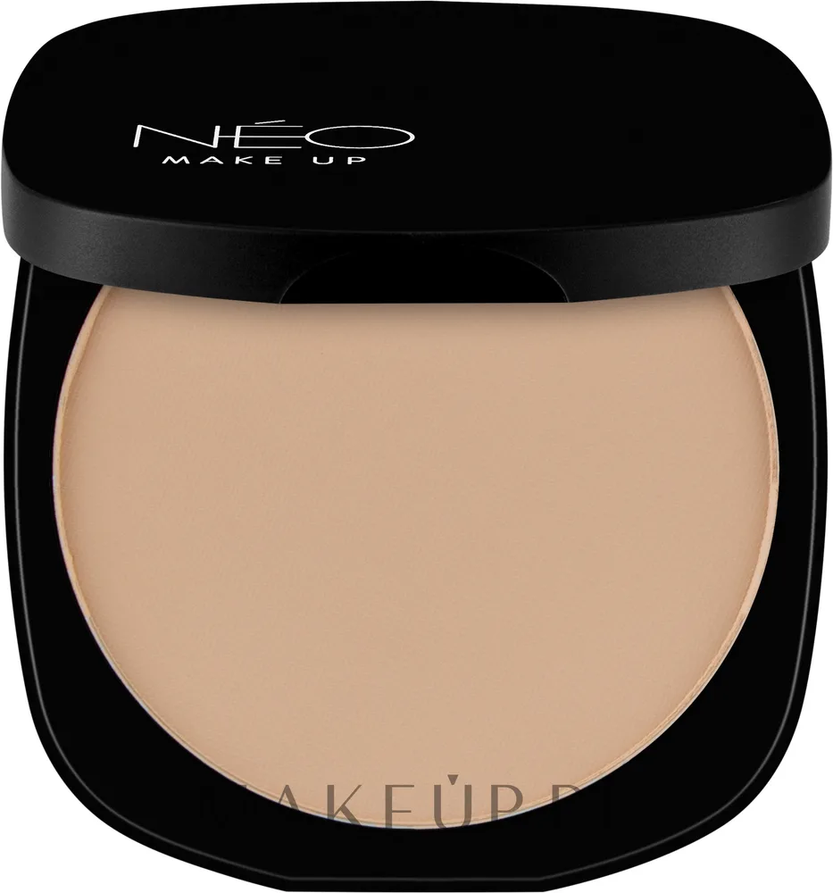 Матирующая компактная пудра NEO Make Up для лица, 8 г, оттенок 01