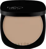 Матирующая компактная пудра NEO Make Up для лица, 8 г, оттенок 02 — фото 1