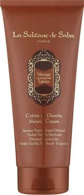 Крем для душа La Sultane de Saba Ayurvedique Ambre Vanille Patchouli, 200 мл