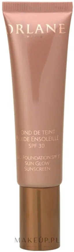 Тональный флюид Orlane Fluid Foundation Sun Glow сияющий SPF 30, 30 мл