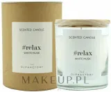 Свеча ароматическая Ambientair The Olphactory Relax White Musk «Белый мускус», стекло и дерево, 200 г — фото 1