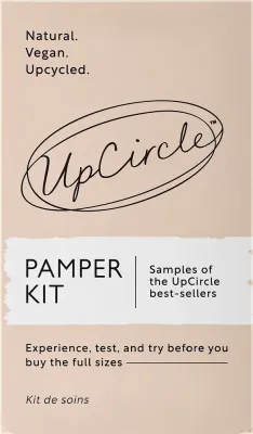 Набор миниатюр UpCircle Pamper маска тоник крем бальзам и сыворотка для лица 7 средств