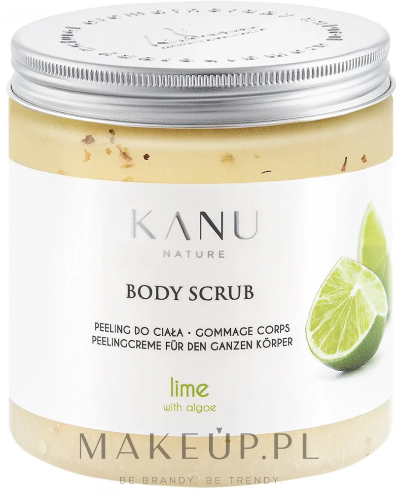 Скраб для тела Kanu Nature Lime лайм с водорослями, 350 г