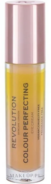 Revolution Skincare Colour Perfecting Eye Cream гель для кожи вокруг глаз с ниацинамидом и маслом жожоба от тёмных кругов 9 мл