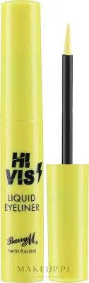 Жидкая подводка для глаз Barry M Hi Vis Neon Liquid Eyeliner неоновая, с тонким аппликатором, 3 мл