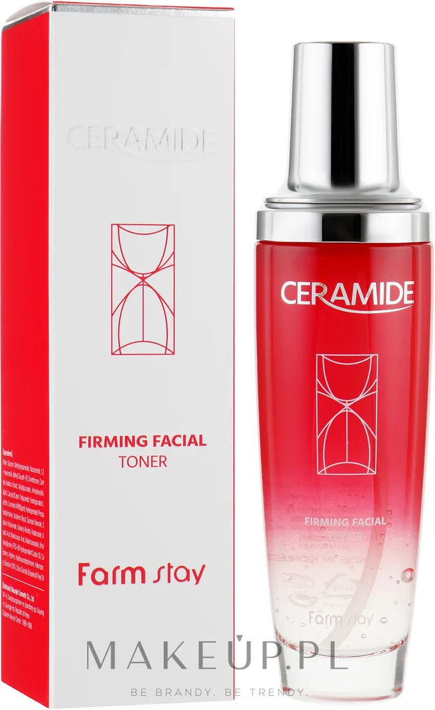 FarmStay Ceramide Firming Facial Toner тонер для лица с церамидами, ниацинамидом и центеллой, укрепляющий тоник 130 мл
