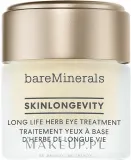 Крем для кожи вокруг глаз Bare Minerals Skinlongevity Long Life Herb Eye Treatment укрепляющий, с ниацинамидом и пантенолом, 15 г — фото 1