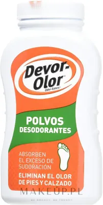 Devor-Olor Powder Foot Odor дезодорант-пудра для ног 100 г, присыпка против запаха и потливости стоп, в обувь и носки