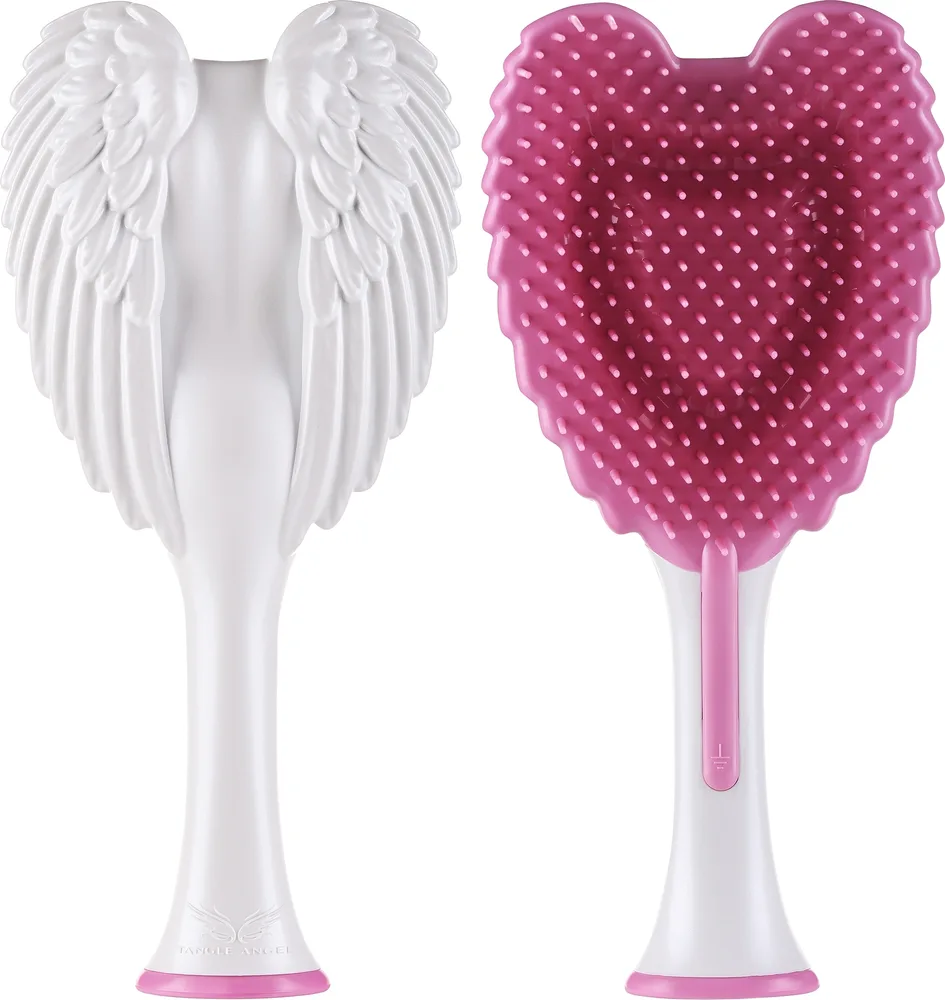 Щётка для распутывания волос Tangle Angel Cherub 2.0 Gloss White