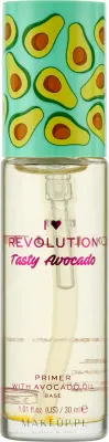 База под макияж I Heart Revolution Tasty Avocado кремовая, с маслом авокадо, 30 мл