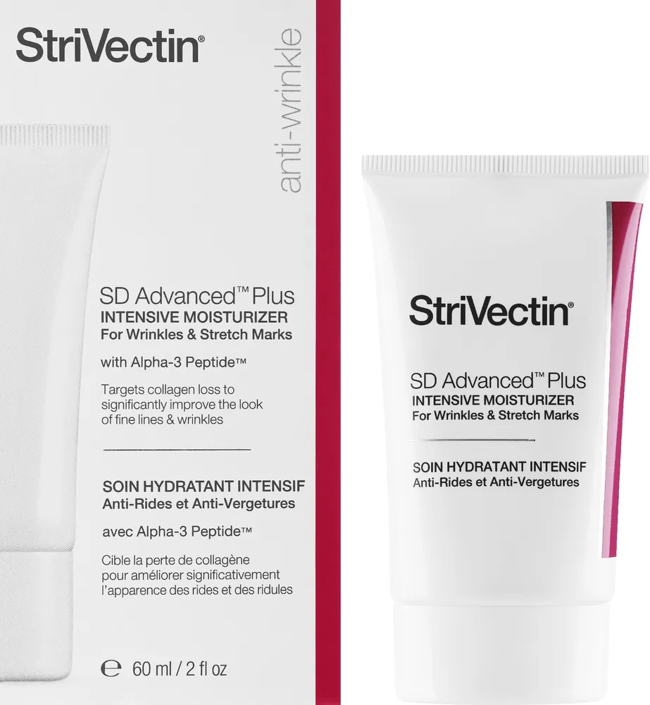 Концентрат для лица StriVectin Anti-Wrinkle SD Advanced Plus от морщин и растяжек, увлажняющий, 60 мл / 118 мл