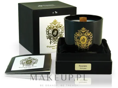 Ароматическая свеча Tiziana Terenzi Foconero Black Glass, 35–, 170 г
