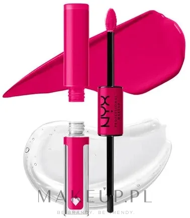 NYX Professional Makeup Błyszczyk do ust - Блеск для губ NYX Shine Loud Lip Color 2 в 1, оттенок 14 - Lead Everything