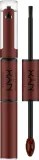 NYX Professional Makeup Błyszczyk do ust - Блеск для губ NYX Shine Loud Lip Color 2 в 1, оттенок 19 - Never Basic — фото 1