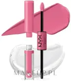 NYX Professional Makeup Błyszczyk do ust - Блеск для губ NYX Shine Loud Lip Color 2 в 1, оттенок 10 - Trophy Life — фото 1