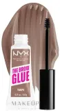 Гель для бровей NYX Professional Makeup The Brow Glue Instant Brow Styler клей-гель, с эффектом ламинирования, 5 г, оттенок 02 - Taupe — фото 1