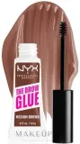 Гель для бровей NYX Professional Makeup The Brow Glue Instant Brow Styler клей-гель, с эффектом ламинирования, 5 г, оттенок 03 - Medium Brown — фото 1