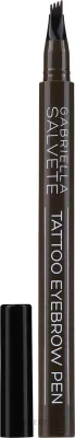 Фломастер для бровей Gabriella Salvete Tattoo Eyebrow Pen с профилированным наконечником, стойкий, 0,28 г