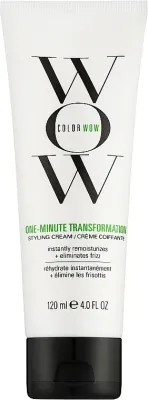 Крем для укладки волос Color WOW One-Minute Transformation разглаживающий, антипушение