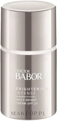 Крем для лица Doctor Babor Brightening Intense Daily Bright Cream SPF20, осветляющий, для ежедневного применения, 50 мл