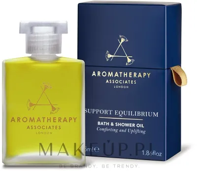 Aromatherapy Associates Support Equilibrium масло для ванны и душа с розой, геранью и ладаном, 55 мл