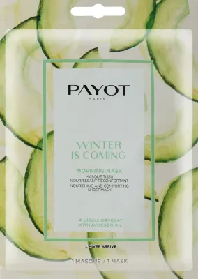 Payot Winter Is Coming Nourishing and Comforting Sheet Mask — питательная тканевая маска для лица, 15 шт