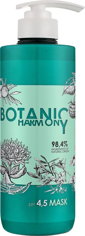 Маска для волос Stapiz Botanic Harmony регенерирующая, pH 4.5, экстракт артишока, рододендрон, масло облепихи, 500 мл