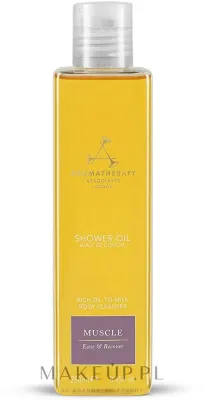 Aromatherapy Associates De-Stress Muscle Shower Oil масло для душа с имбирём, розмарином и лавандой 250 мл