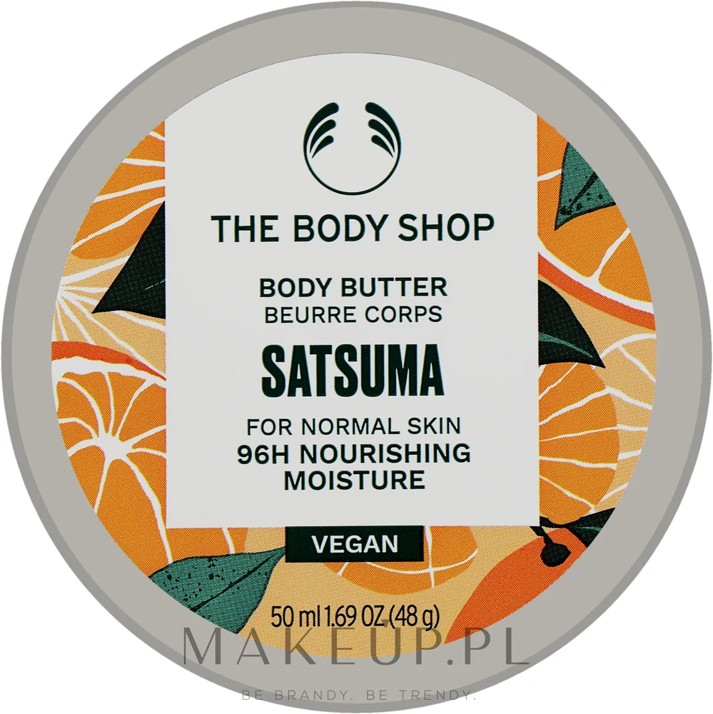 Баттер для тела The Body Shop Satsuma Energising Body Butter парфюмированный, с ароматом сацумы, 400 мл